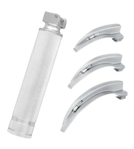 Laringoscópio Adulto Com Lâminas Curvas 3,4 e 5 Macintosh - MD