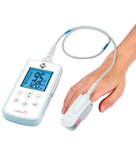 Oxímetro de Pulso Portátil Com Alarme e Memória SA120 - MD