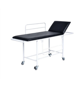 Carro Padiola (Maca) Epóxi Com Estofado Preto e Par de Grades S-0400-A